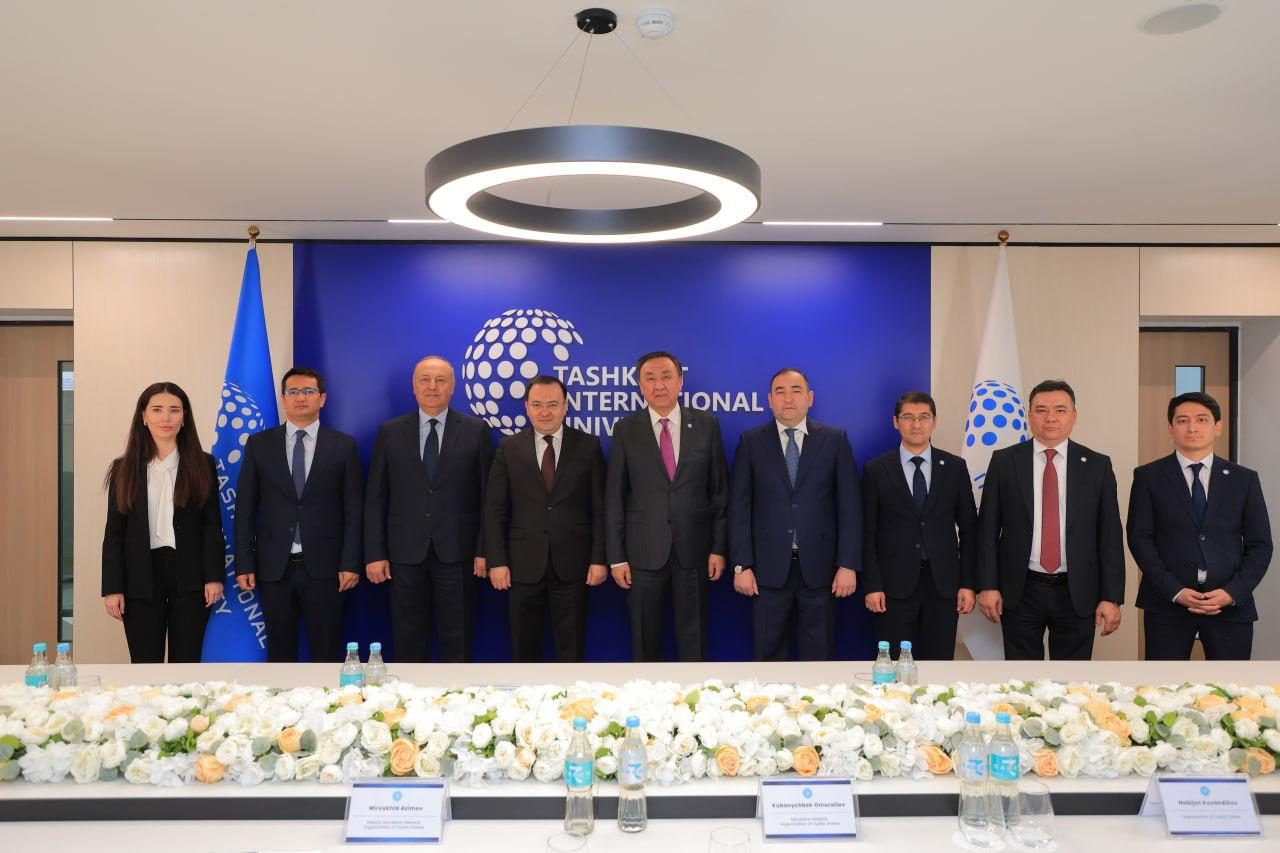 OTS Secretary General Visits Tashkent International University: New TURKUNIB Website Presented